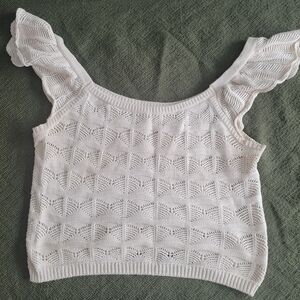 Jessica Simpson Crochet Blouse